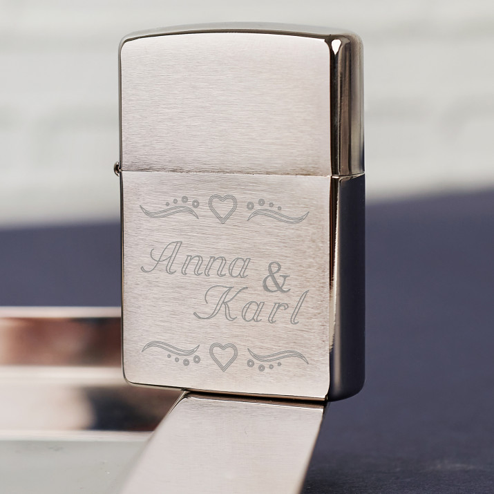 Namen - Zippo Feuerzeug mit Gravur